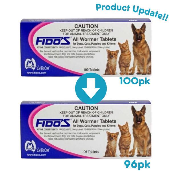 Fido’s Allwormer Tablets