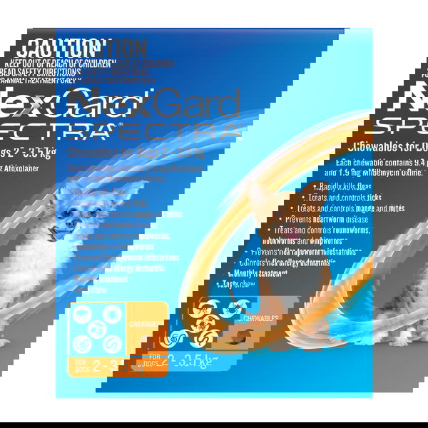 NexGard Spectra 2–3.5 kg