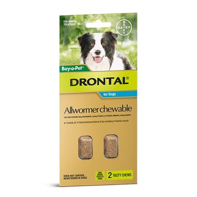 Bay-O-Pet Drontal Allwormer (Chews)