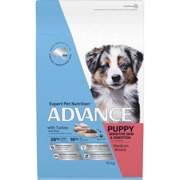 Advance Puppy Sensitive Skin & Digestion - Medium Breed