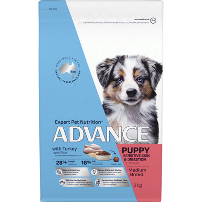 Advance Puppy Sensitive Skin & Digestion - Medium Breed
