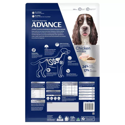 Advance – Adult Dog – Medium Breed – Triple Action Dental Care