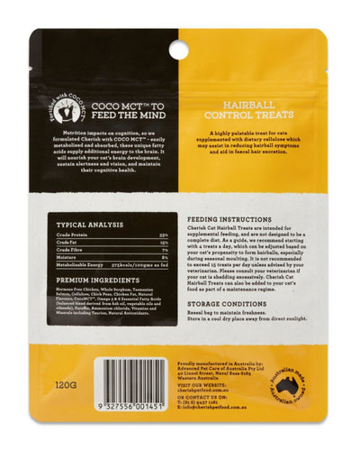 Cherish Hairball Control Treats – Back
