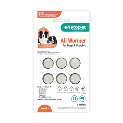 Aristopet – Allwormer Tablets
