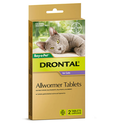 Bay-O-Pet Drontal All Wormer – Cats & Kittens