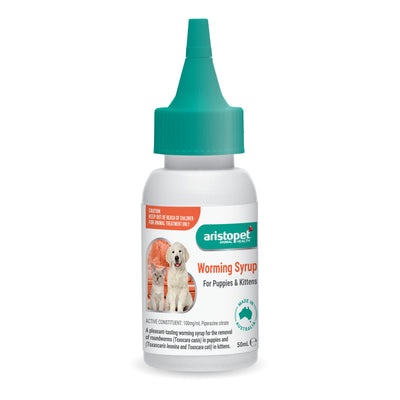 Aristopet Puppy & Kitten Worm Syrup