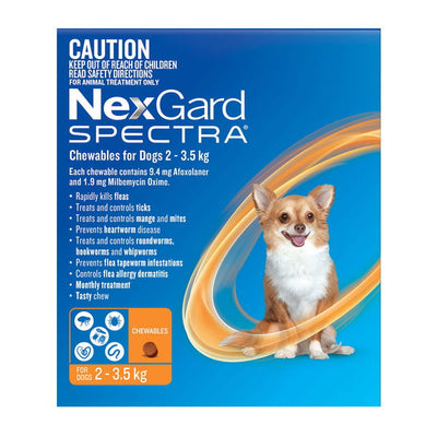 NexGard Spectra 2–3.5 kg
